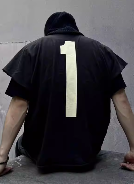 Kanye Yeezy Sleeveless "1" Tshirt