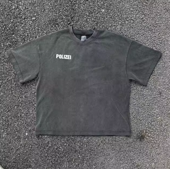 Kanye Yeezy Polizei Boxy Tshirt