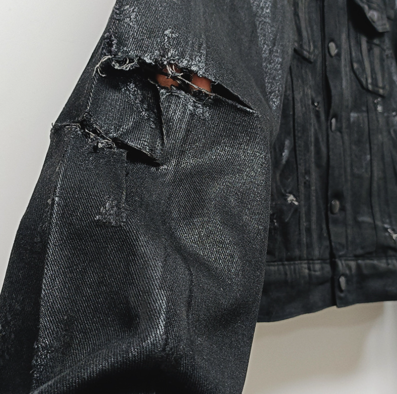 Dior Hedi Waxed Denim Jacket