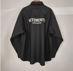 Vetements Black Shirt