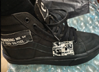 ERD x Vans Hi Top Canvas Sneakers