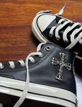Chrome Hearts Converse High Top Sneaker