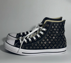 Chrome Hearts Converse High Top Sneaker
