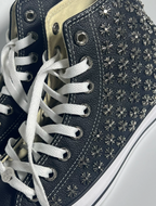Chrome Hearts Converse High Top Sneaker