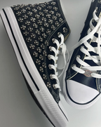 Chrome Hearts Converse High Top Sneaker