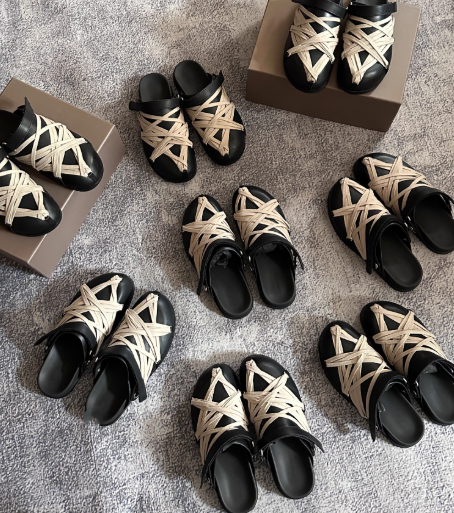 Rick Owens Pentagram Sliders
