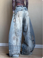 Personsoul Inspired Stitched Balloon Pants
