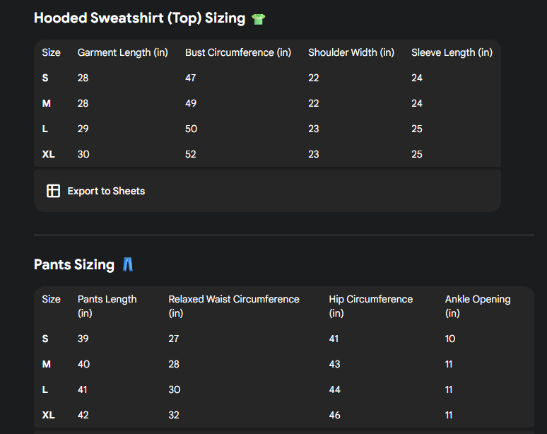 Hellstar Hoodie and Sweatpant Set