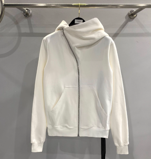 Rick Owens Drkshdw Black Mountain Zip Hoodie
