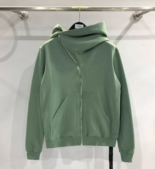 Rick Owens Drkshdw Black Mountain Zip Hoodie