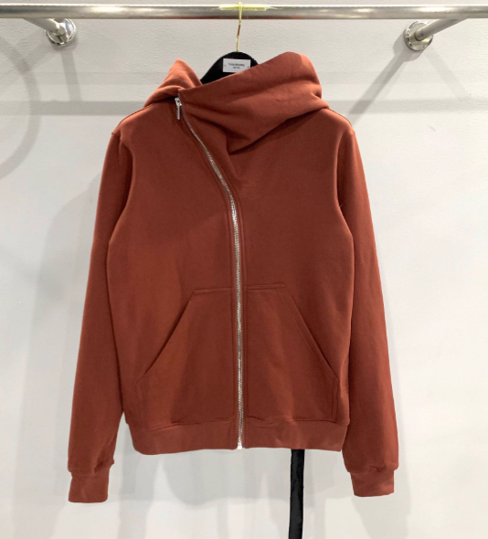 Rick Owens Drkshdw Black Mountain Zip Hoodie