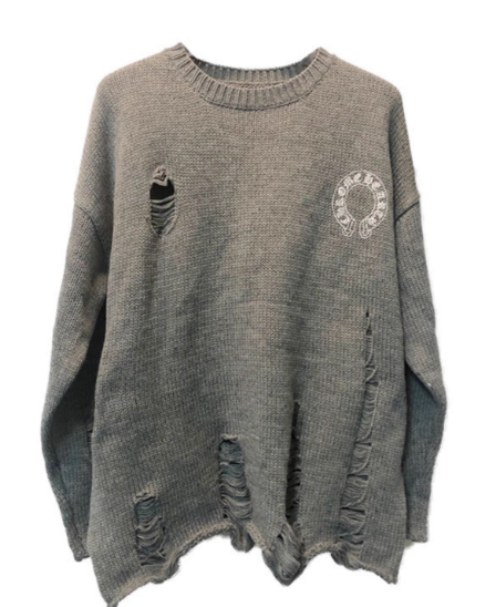 Chrome Hearts Distressed Knit