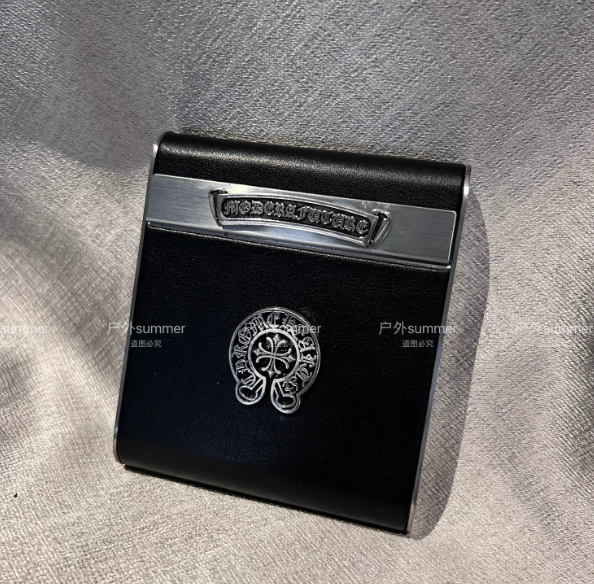 Chrome Hearts Leather Cigarette Case