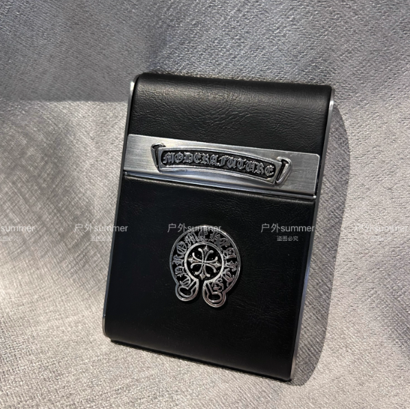 Chrome Hearts Leather Cigarette Case
