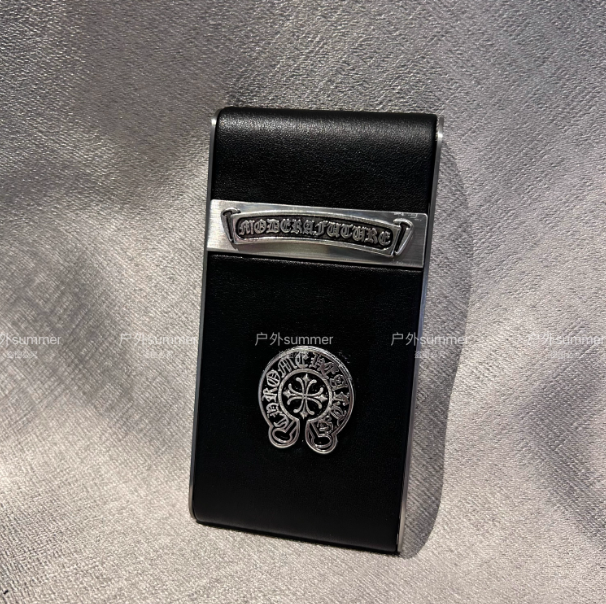 Chrome Hearts Leather Cigarette Case