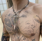 Budget Rick Owens Pentagram Chain