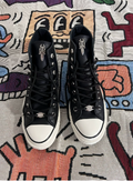 Chrome Hearts Converse High Top Sneaker