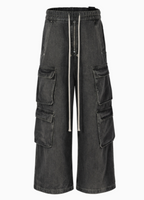 Rick Owens Bela Denim Cargo Charcoal