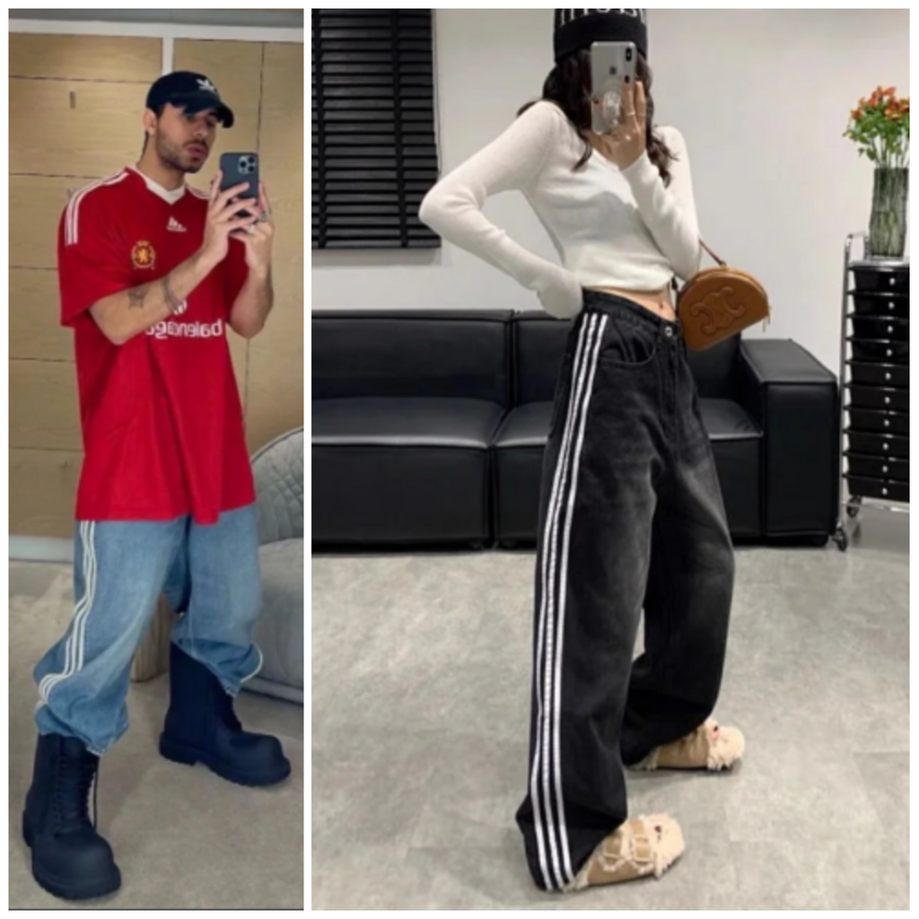 Balenciaga Stripe Jeans